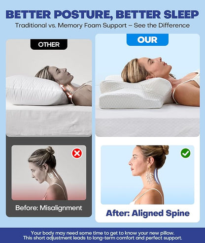 NeckComfort™ Medicated RestRelief Pillow