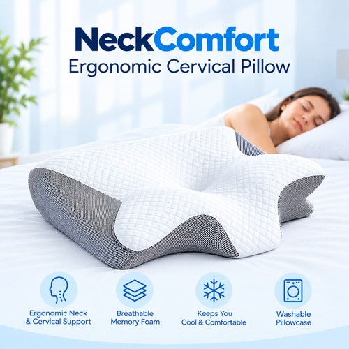 Ergonomic Cervical Pillow